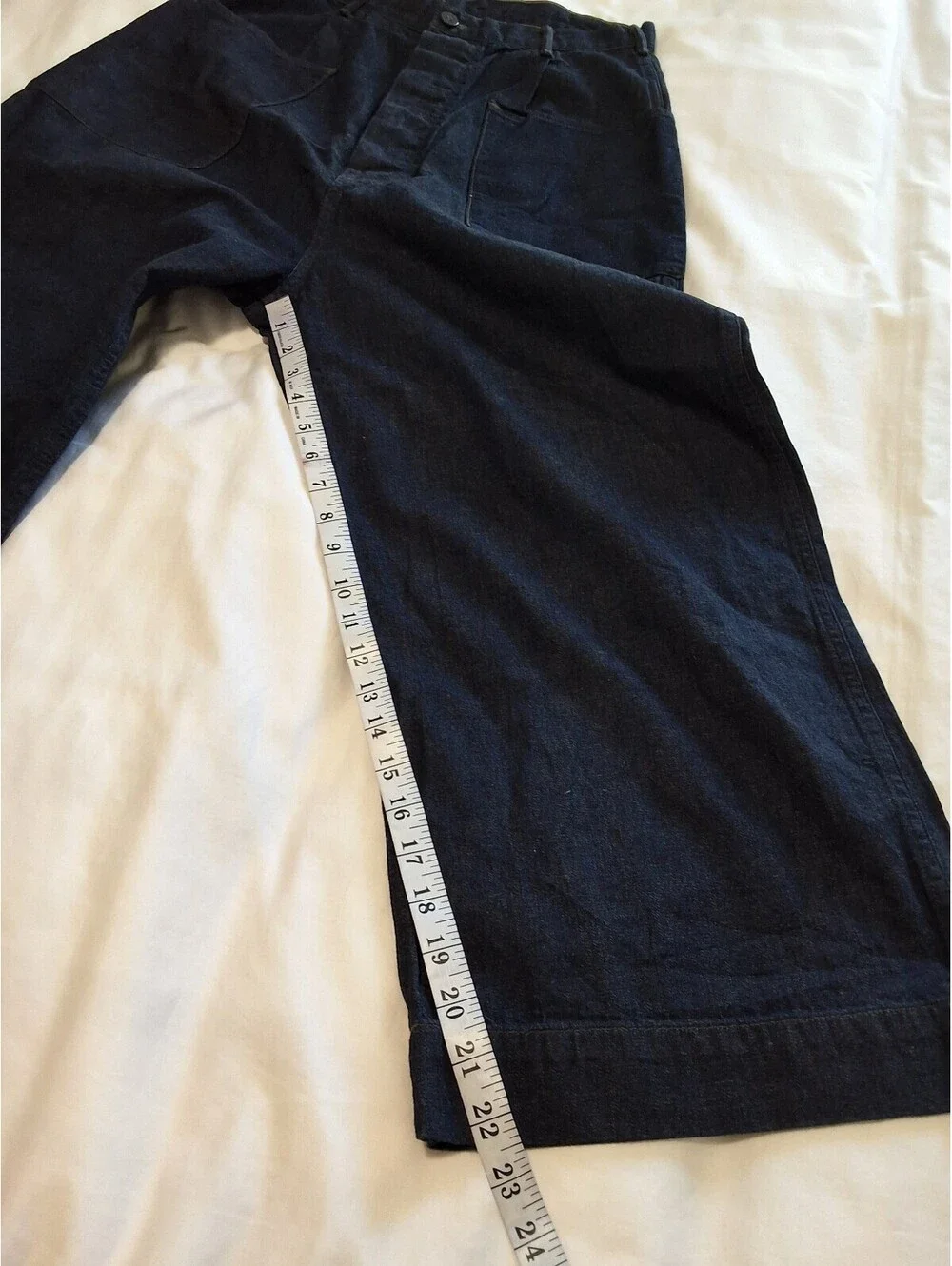 RRL Double RL Supply Co. Men's Navy Blue Denim Pants Size 28
